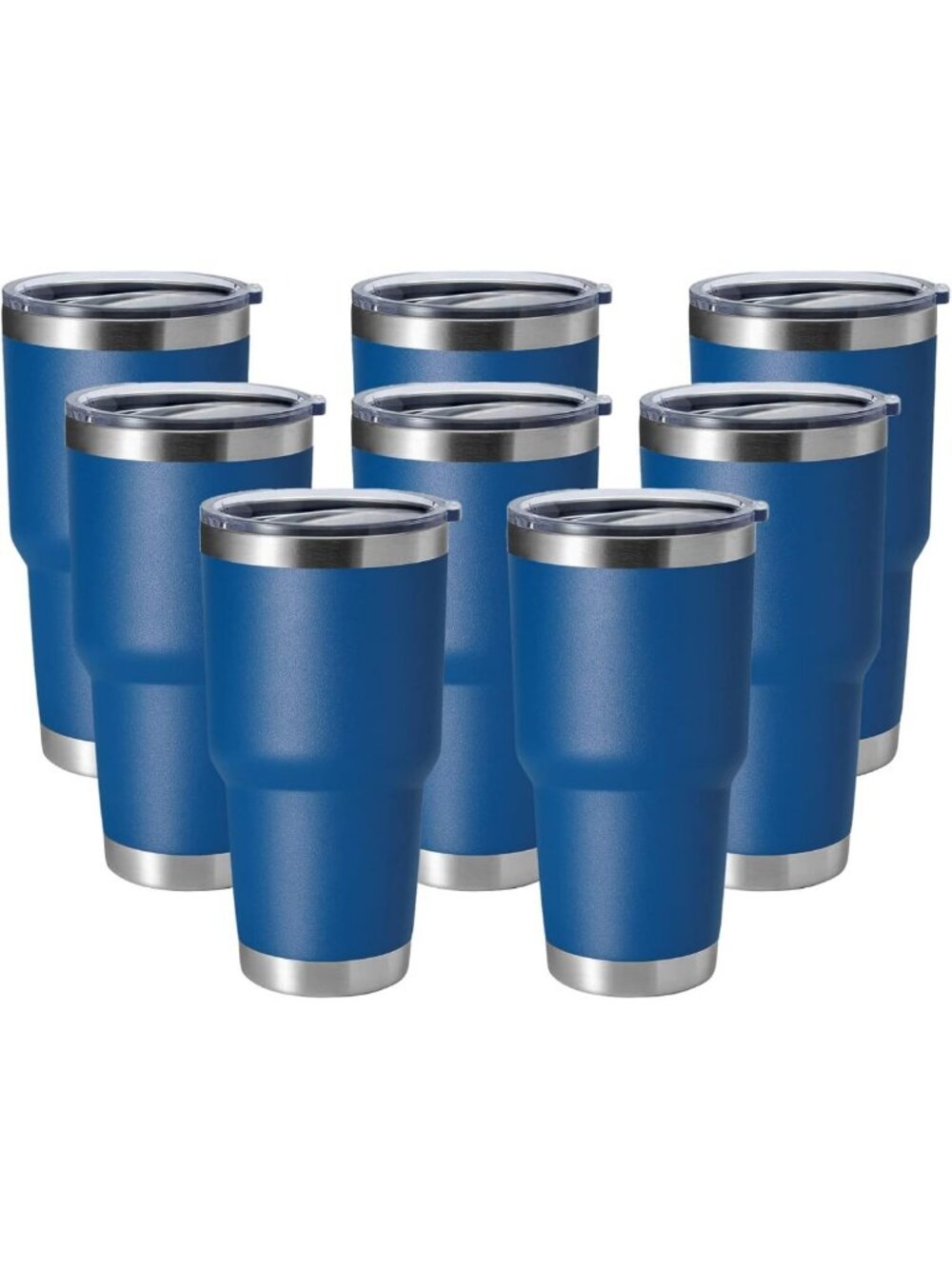30oz Stainless Steel Tumbler - Double Wall Insulated Travel Mug, Durable Coffee